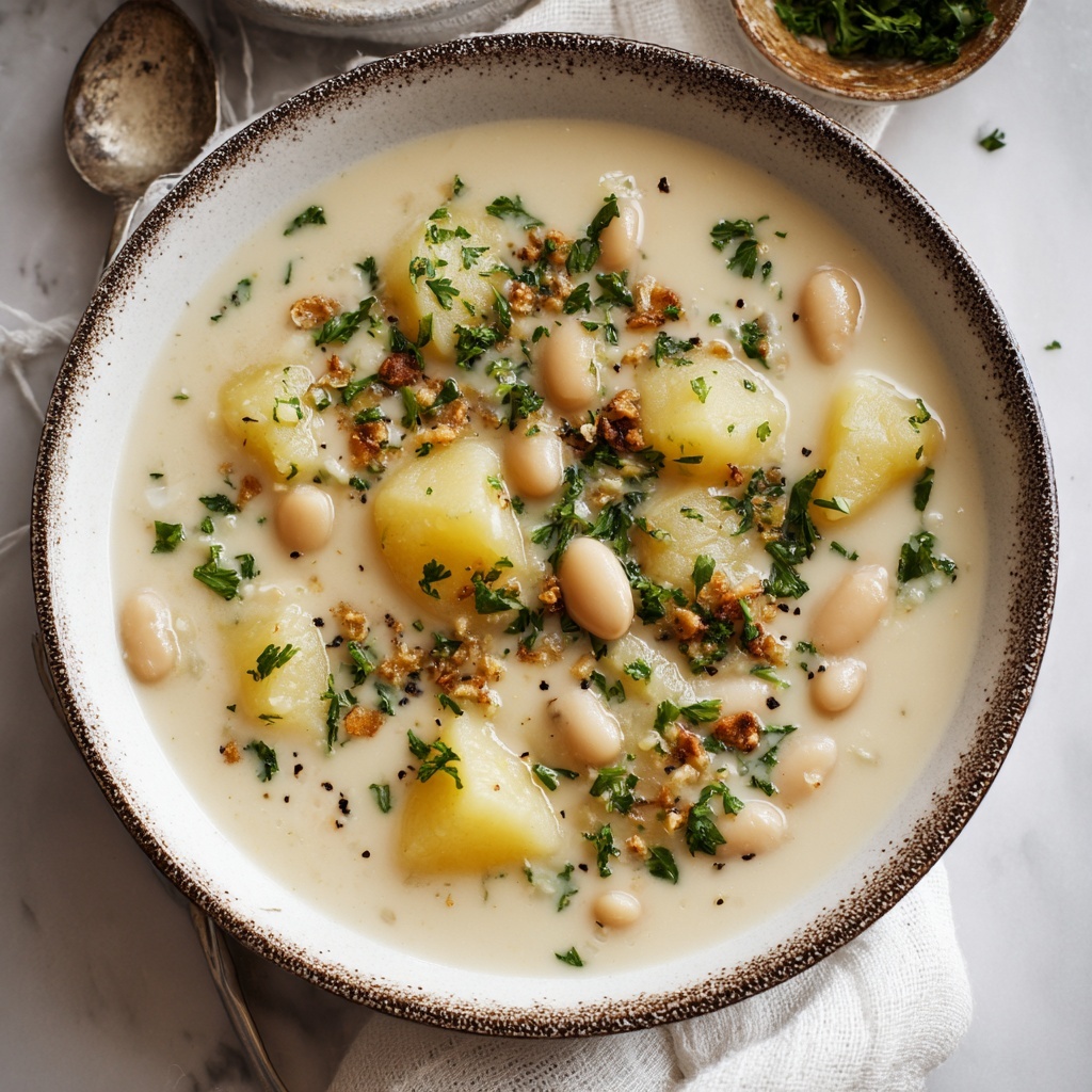 Potato and Bean Soup Recipe - Recipe Image