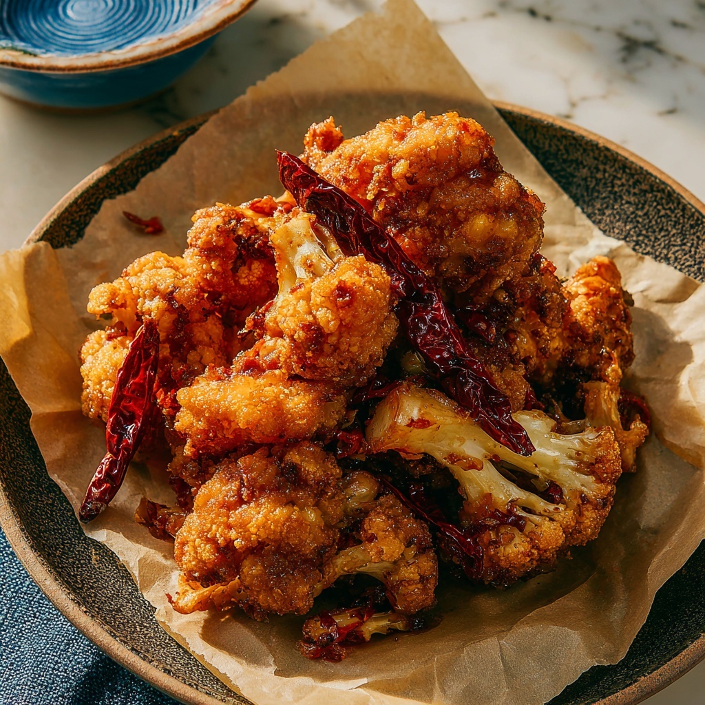 Korean Fried Cauliflower Recipe - Recipe Image