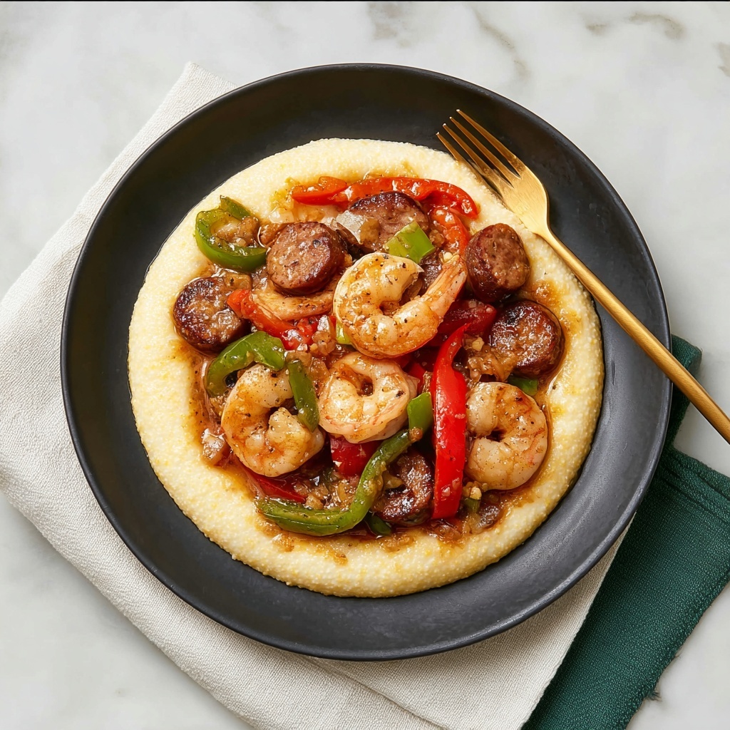 Old Charleston-Style Shrimp and Grits Recipe - Recipe Image