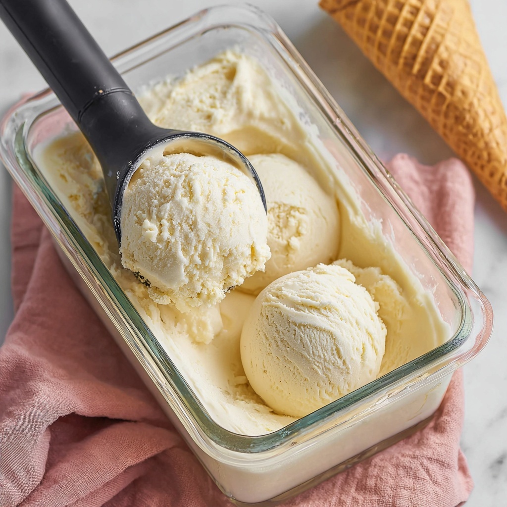 Homemade Vanilla Ice Cream Recipe - Recipe Image