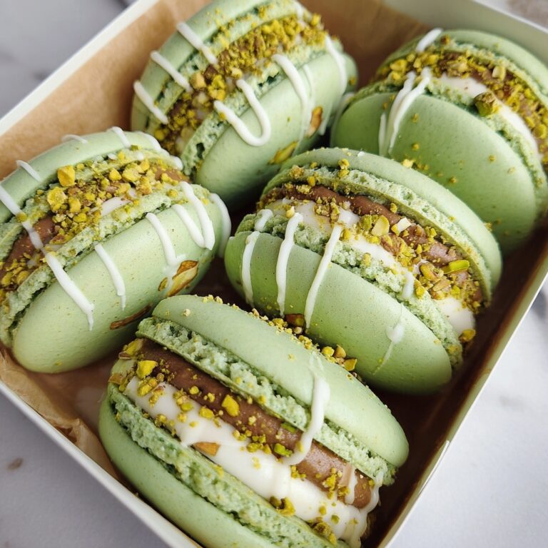 Pistachio Macarons Recipe