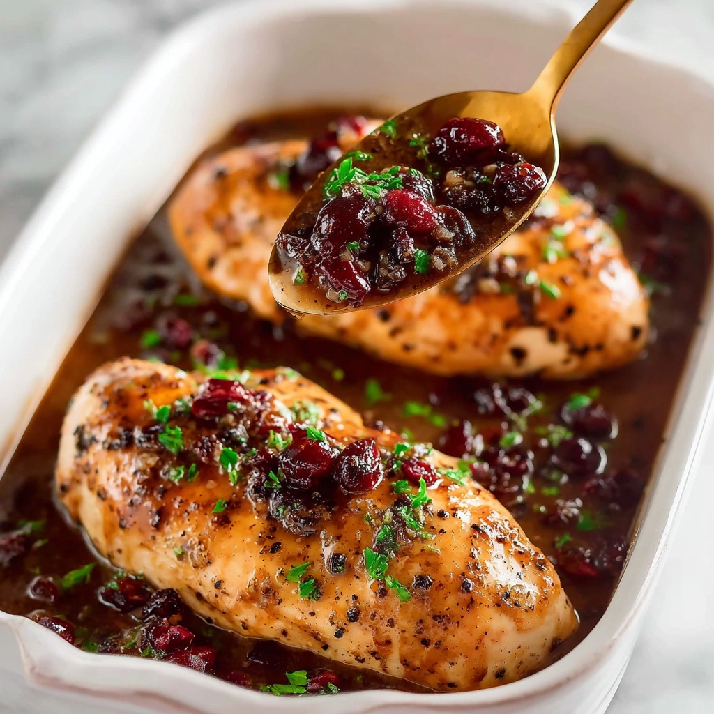 Cranberry Chicken Bake Recipe - Recipe Image