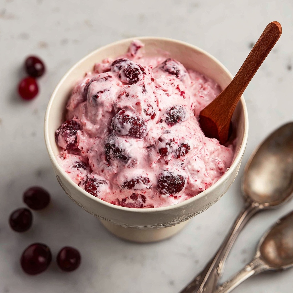 Cranberry Fluff Recipe - Recipe Image