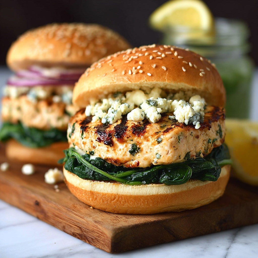 Spinach Chicken Burgers: The Ultimate Healthy Recipe - Recipe Image