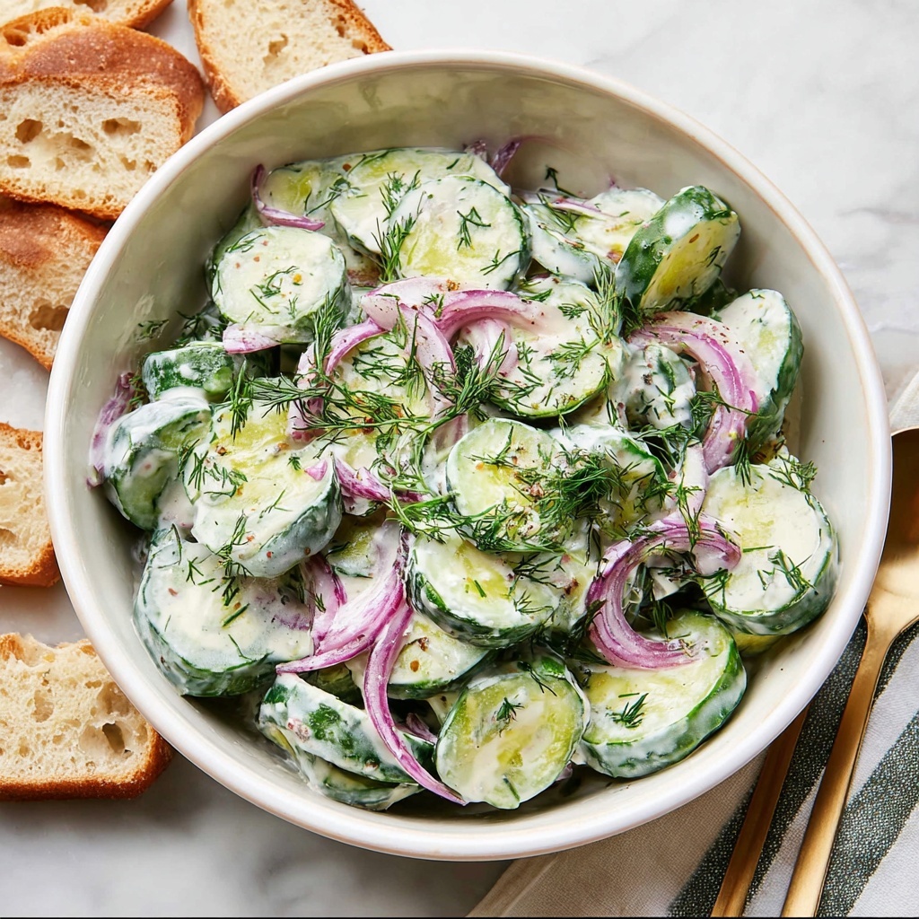 Cucumber Dill Salad Recipe - Recipe Image