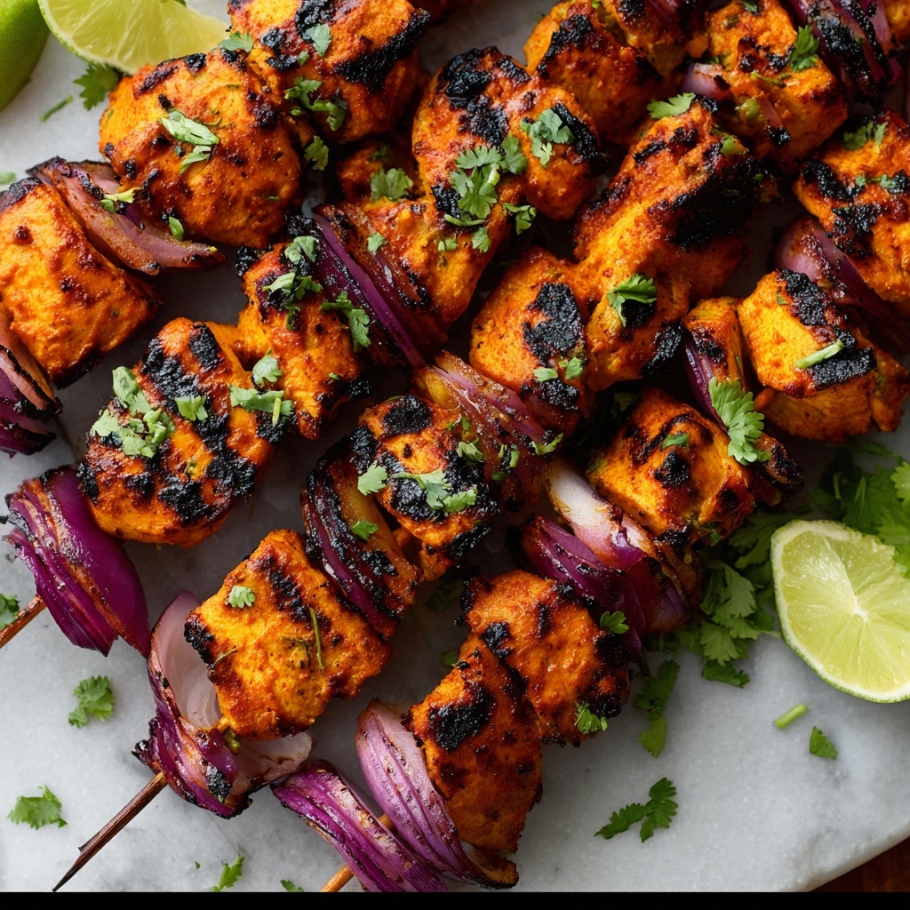 Chicken Tikka Kebab Recipe - Recipe Image