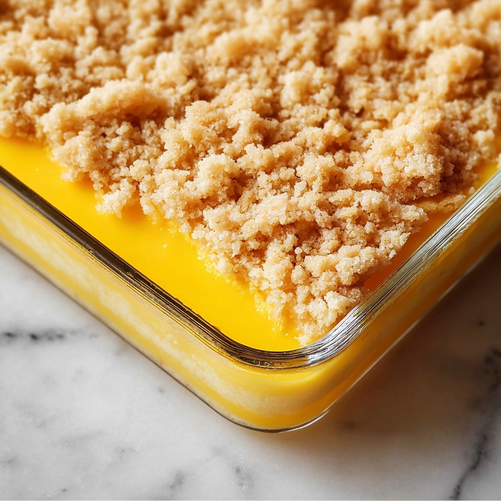 Lemon Cream Cheese Dump Cake Recipe - Recipe Image