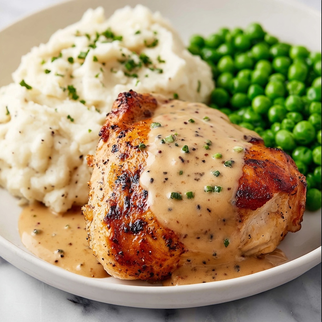 Boursin Chicken with Garlic Herb Cream Sauce Recipe - Recipe Image