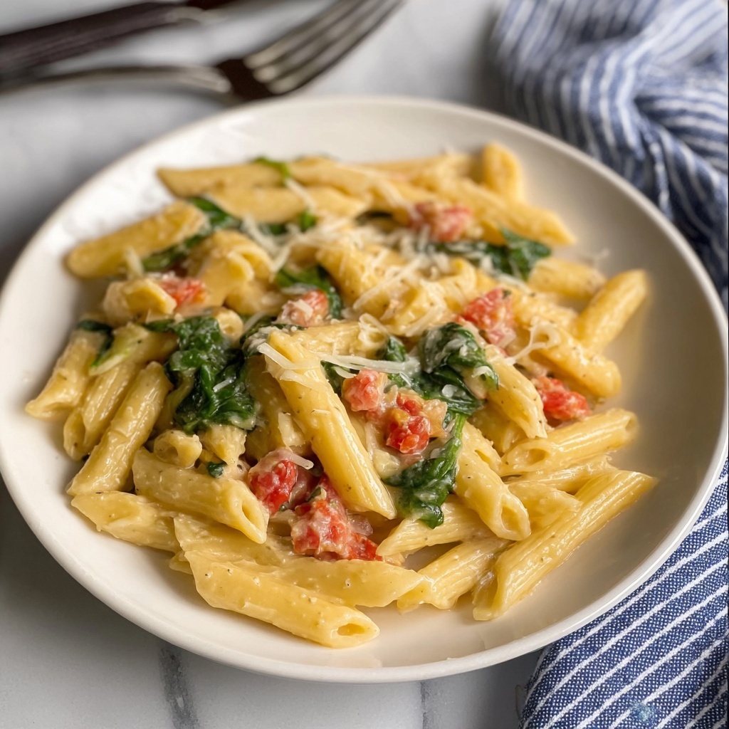 Creamy Italian Sausage Pasta Recipe - Recipe Image