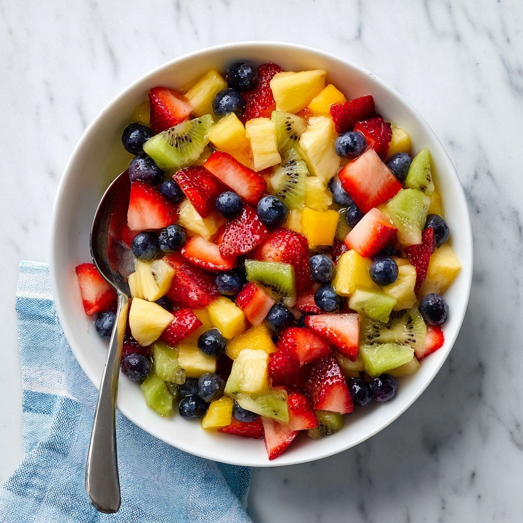 Fresh Fruit Salad Recipe - Recipe Image