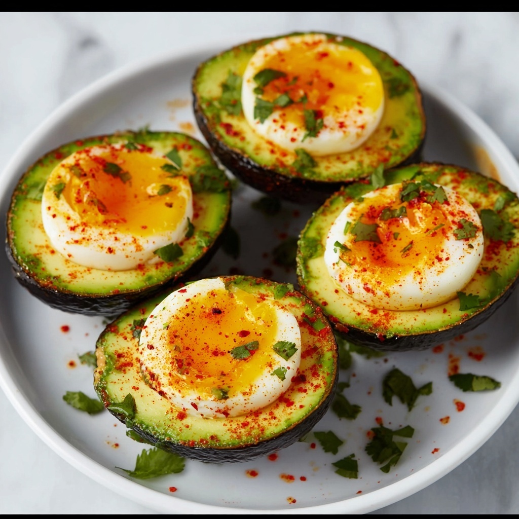 Air Fryer Avocado Eggs Recipe - Recipe Image