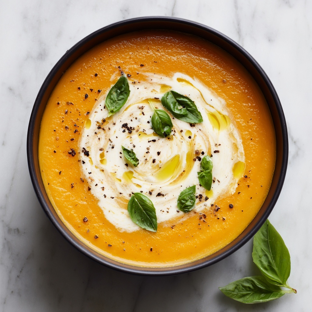 Roasted Red Pepper Soup Recipe - Recipe Image