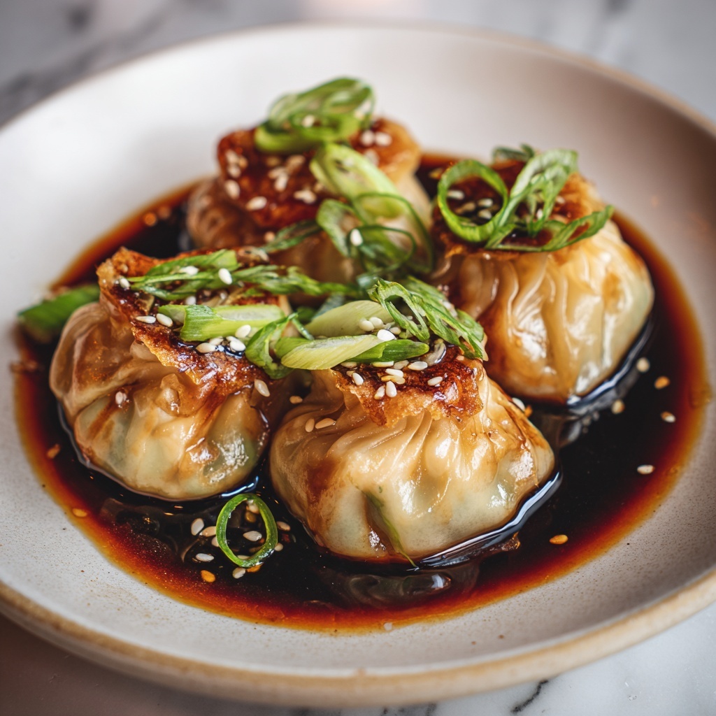 Chile Relleno Wontons With Jalapeño Soy Sauce Recipe - Recipe Image