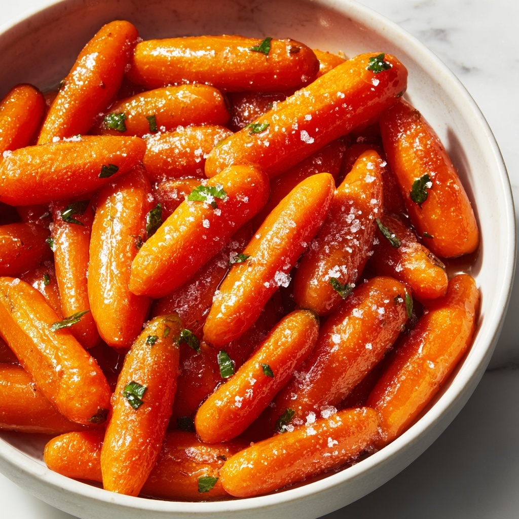 Slow Cooker Maple & Brown Sugar Glazed Carrots Recipe - Recipe Image