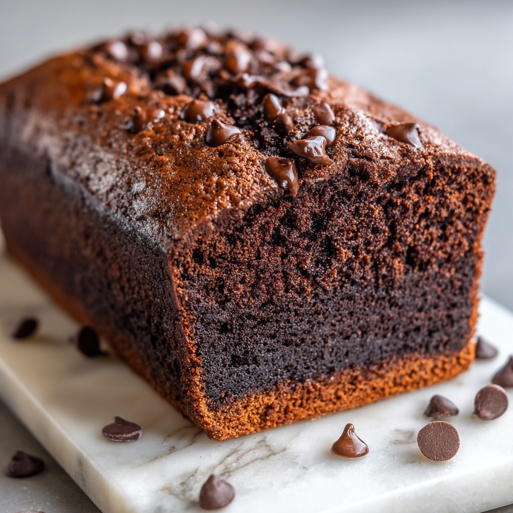 Fudgy Brownie Bread Recipe - Recipe Image