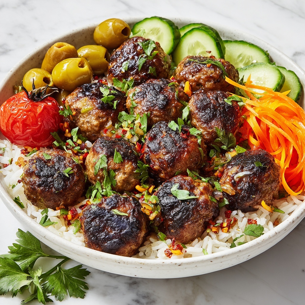 Mediterranean Chicken Meatballs Recipe - Recipe Image