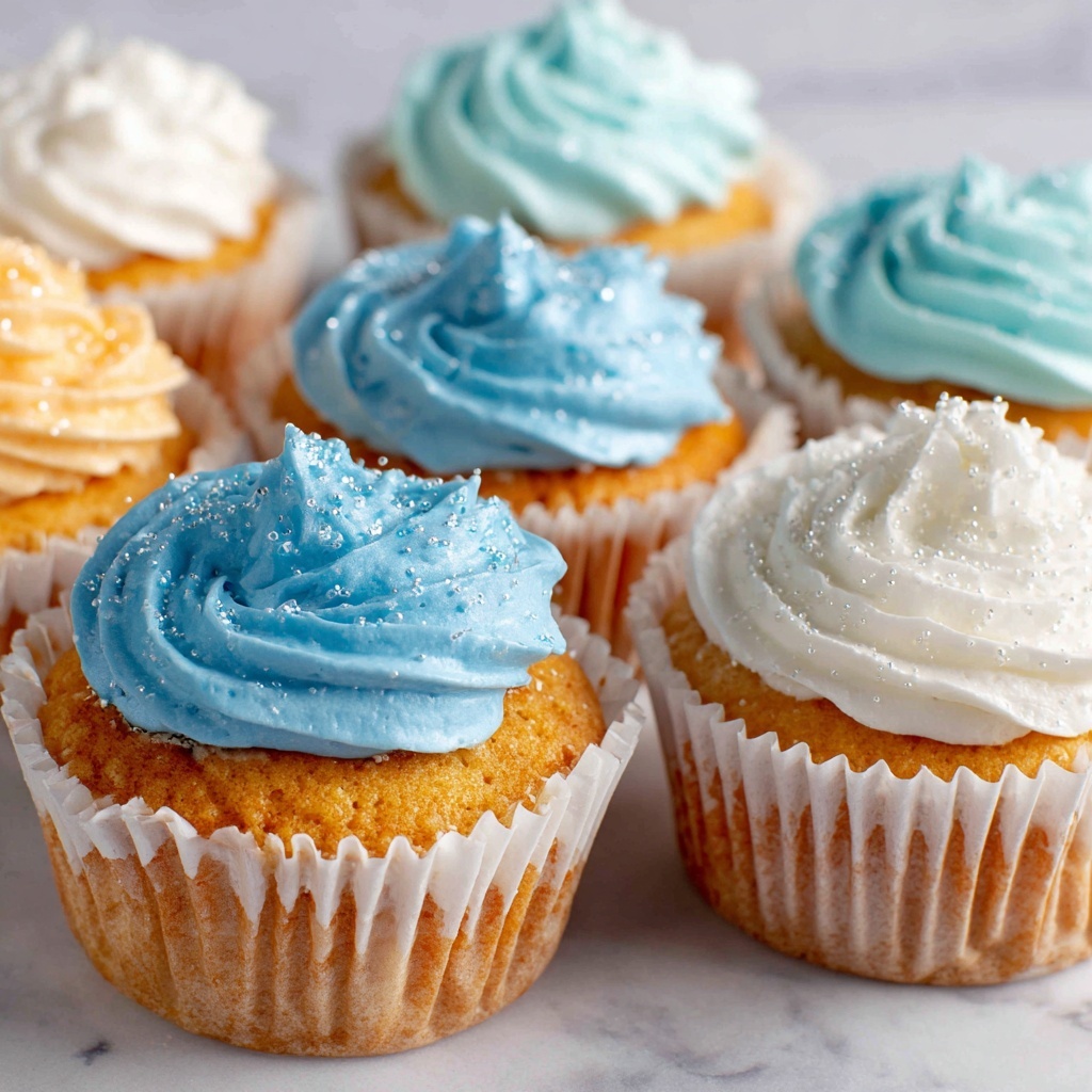 Glitter Frosting Cupcakes Recipe - Recipe Image