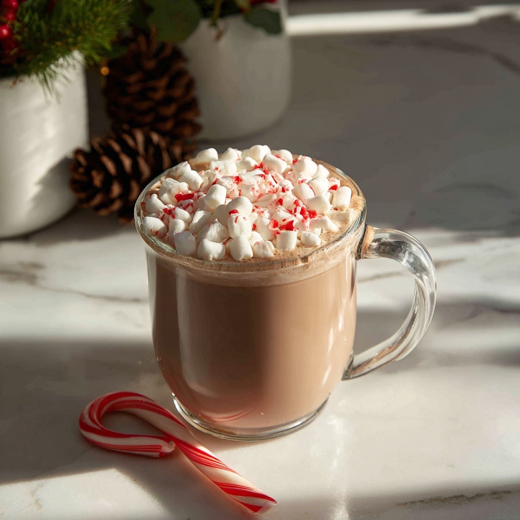 Christmas Eve Creamy Crockpot Hot Chocolate Recipe - Recipe Image