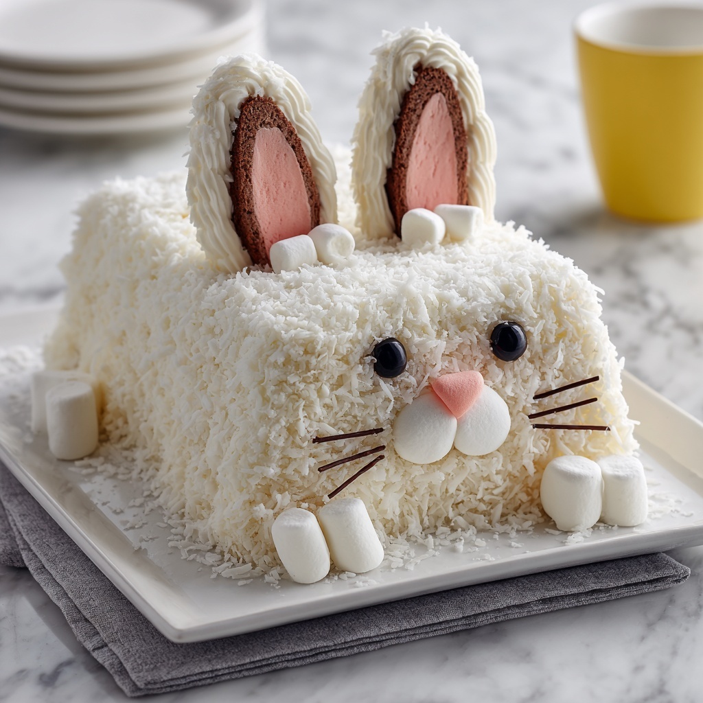 Easter Bunny Cake Recipe - Recipe Image