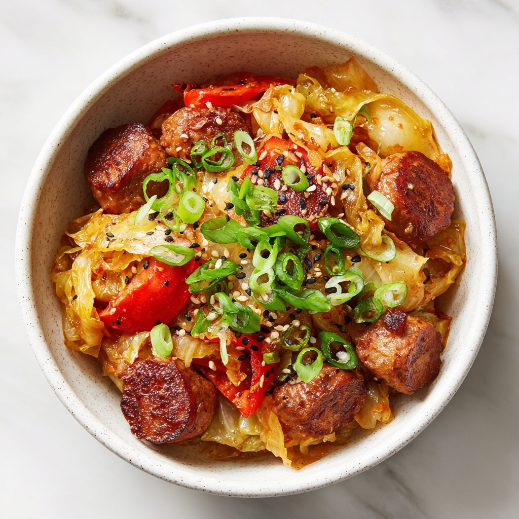 Chicken and Cabbage Stir Fry Recipe - Recipe Image