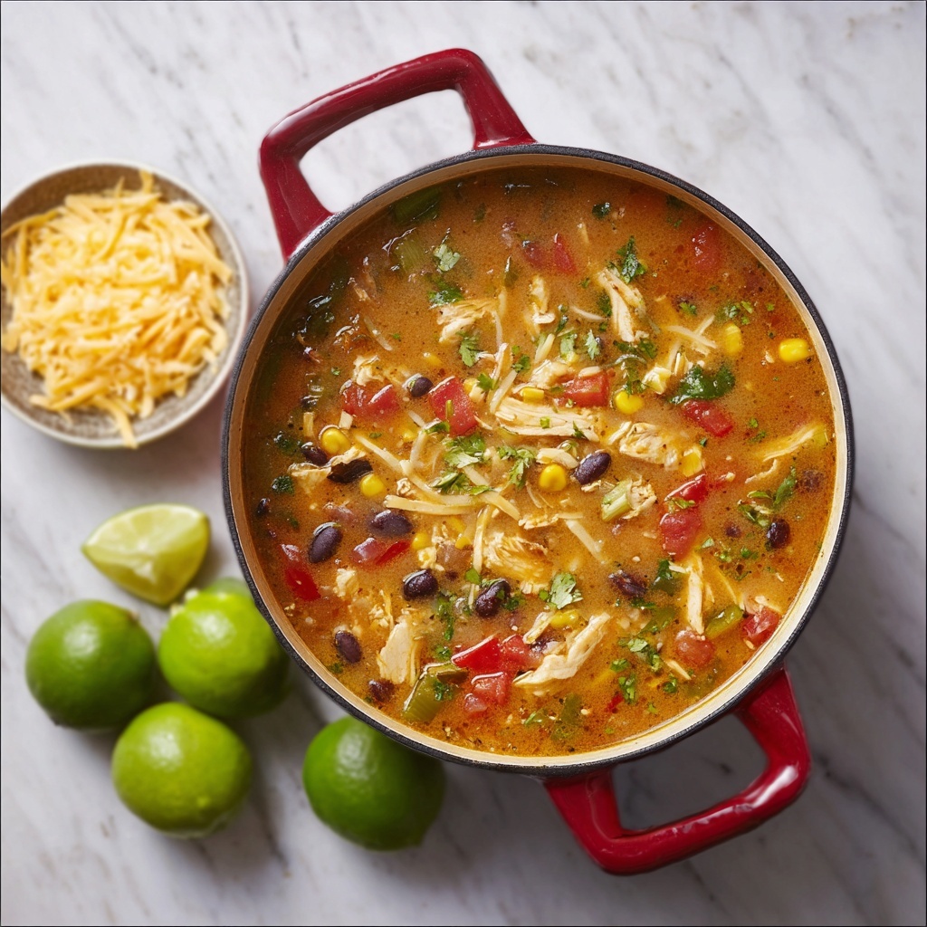 Chicken Fajita Soup Recipe - Recipe Image