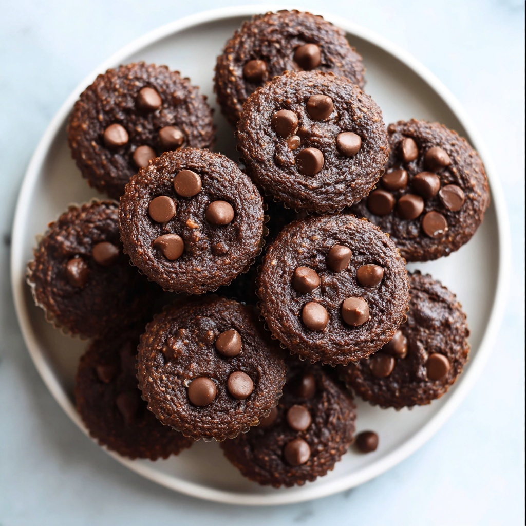 Fudgy Black Bean Brownie Bites Recipe - Recipe Image