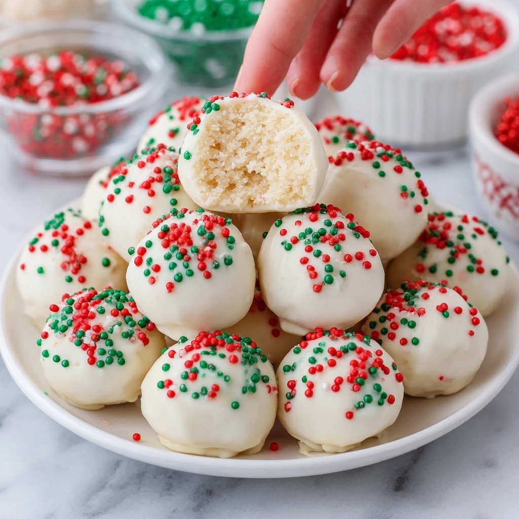 Sugar Cookie Truffles Recipe - Recipe Image