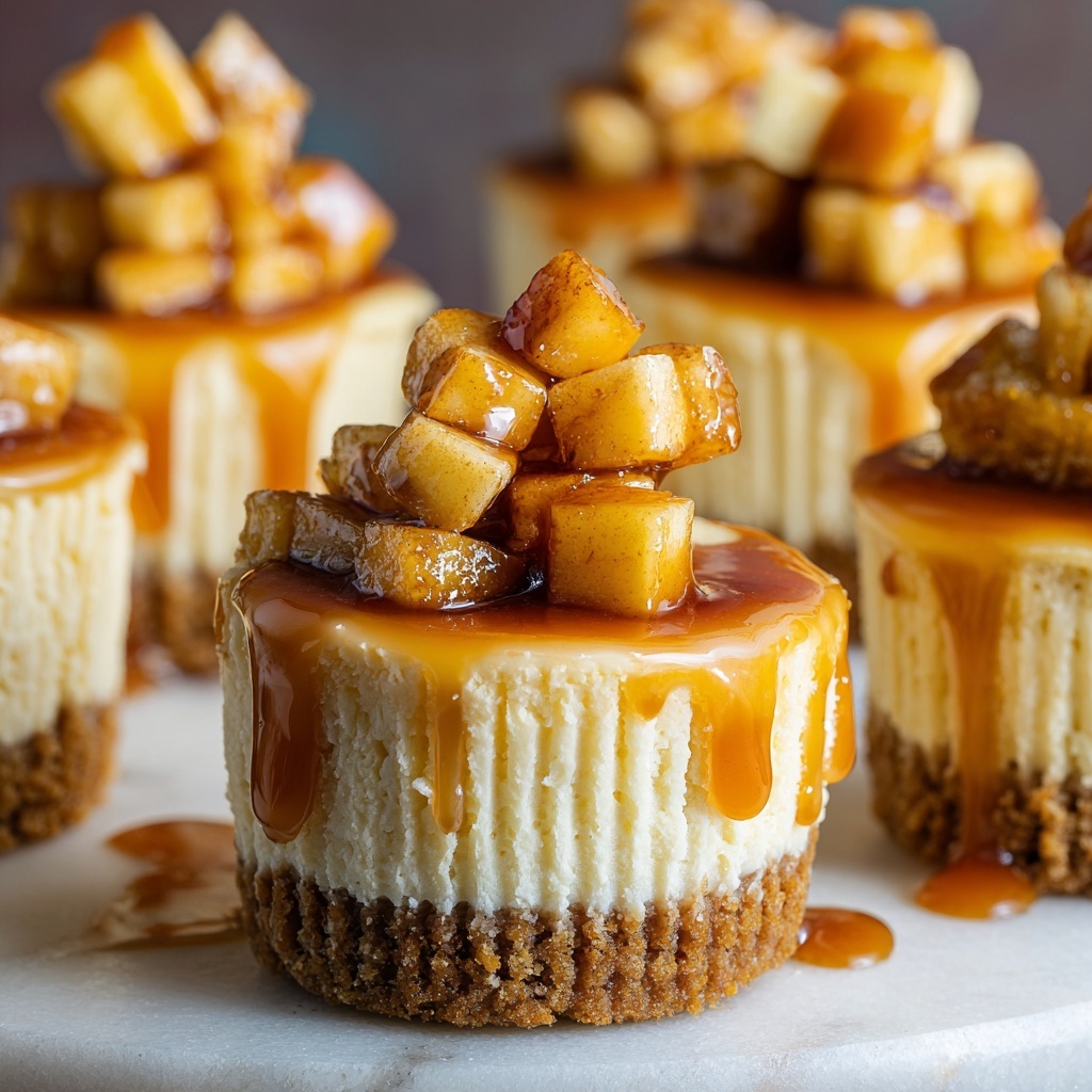 Caramel Apple Cheesecake Cups Recipe - Recipe Image