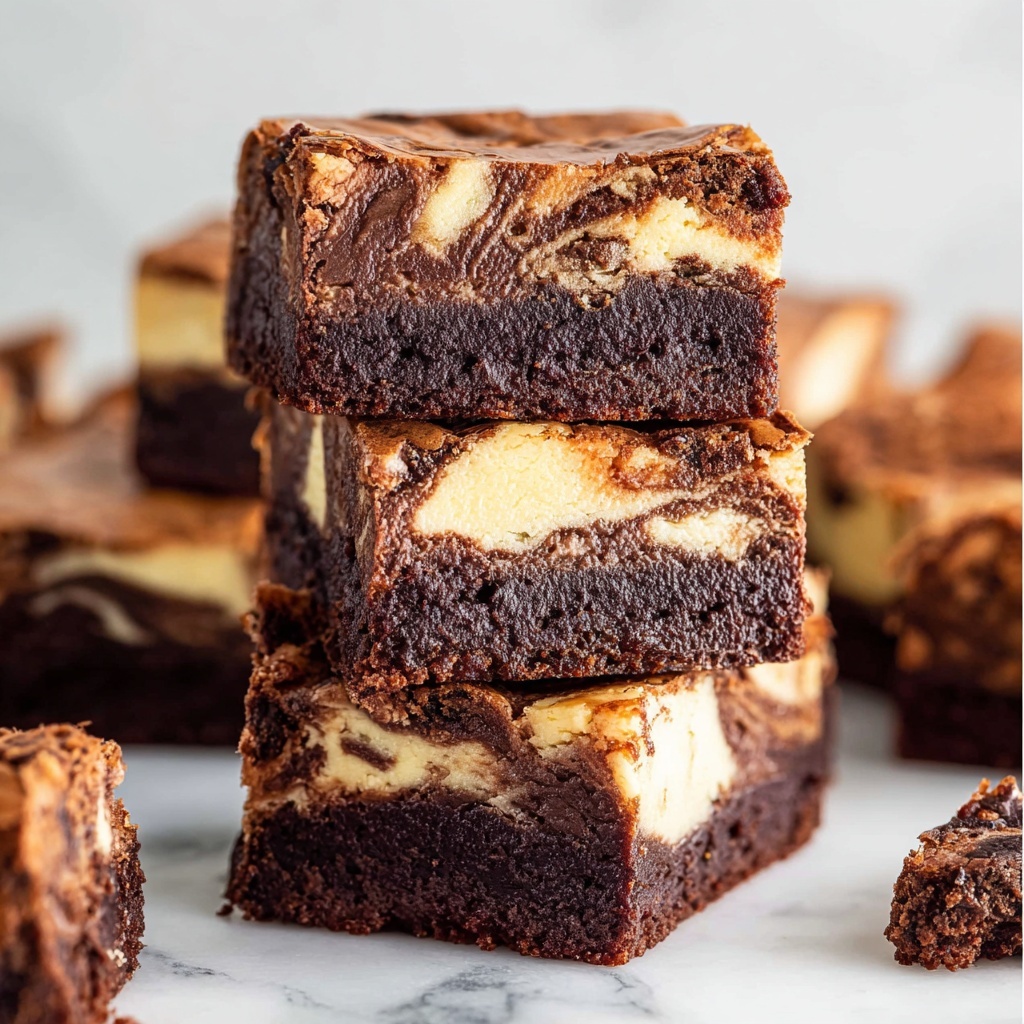 Cream Cheese Brownies Recipe - Recipe Image