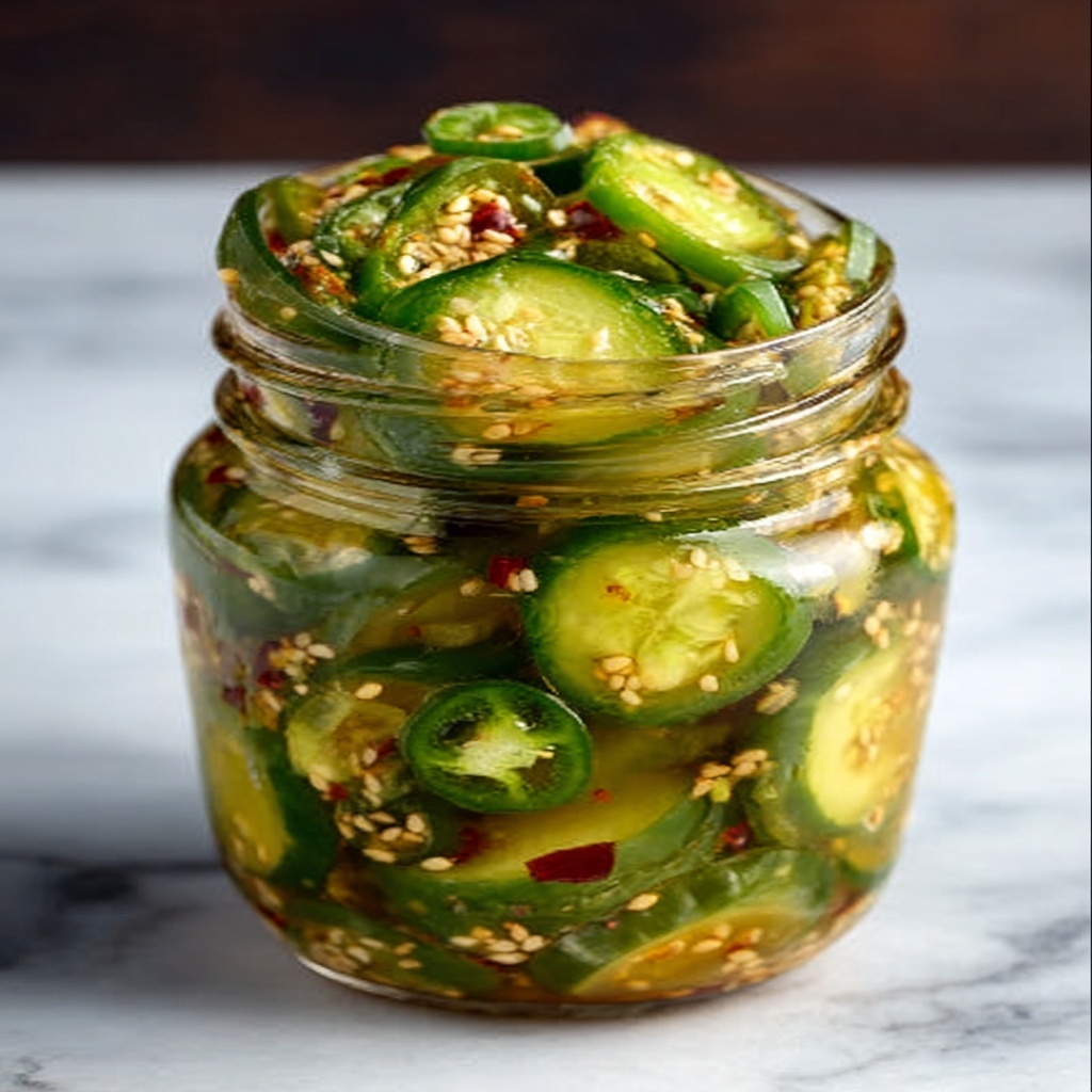 Sweet Heat Pickles – A Delicious Blend of Sweet and Spicy Recipe - Recipe Image