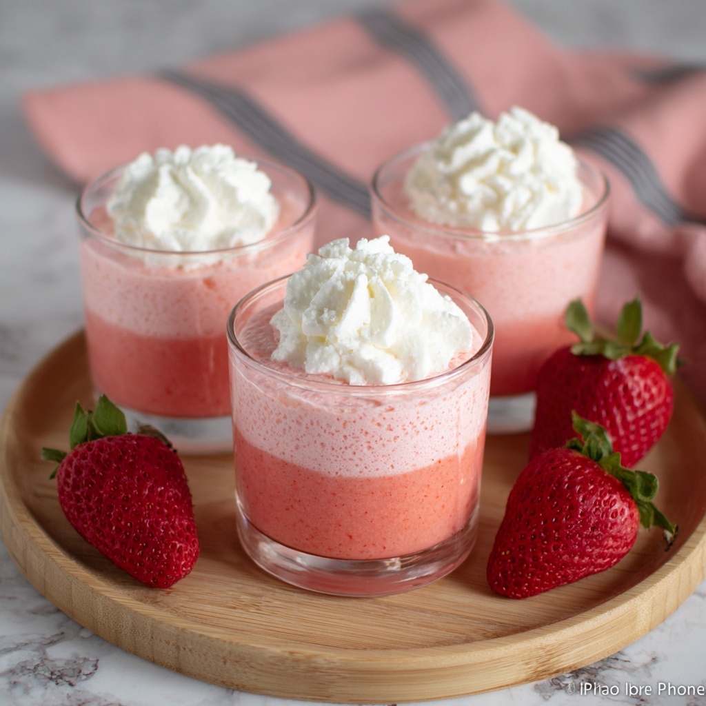 Jello Whipped Cream Dessert Recipe - Recipe Image