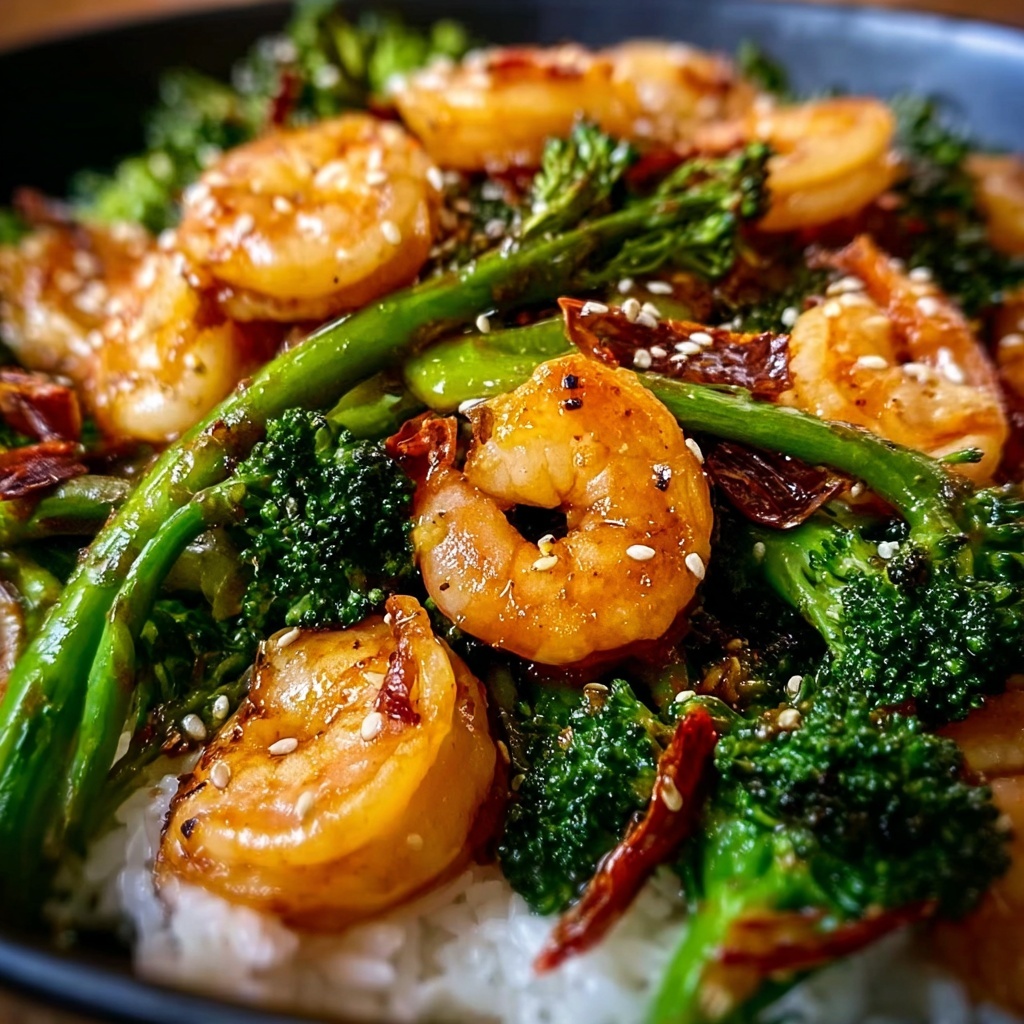 Broccoli Shrimp Stir Fry Recipe - Recipe Image