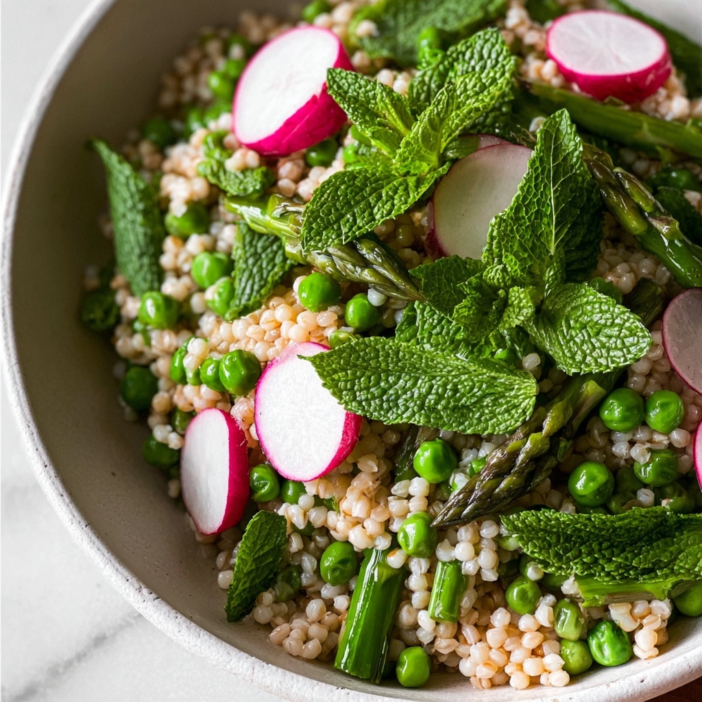 Spring Asparagus and Grain Salad Recipe - Recipe Image