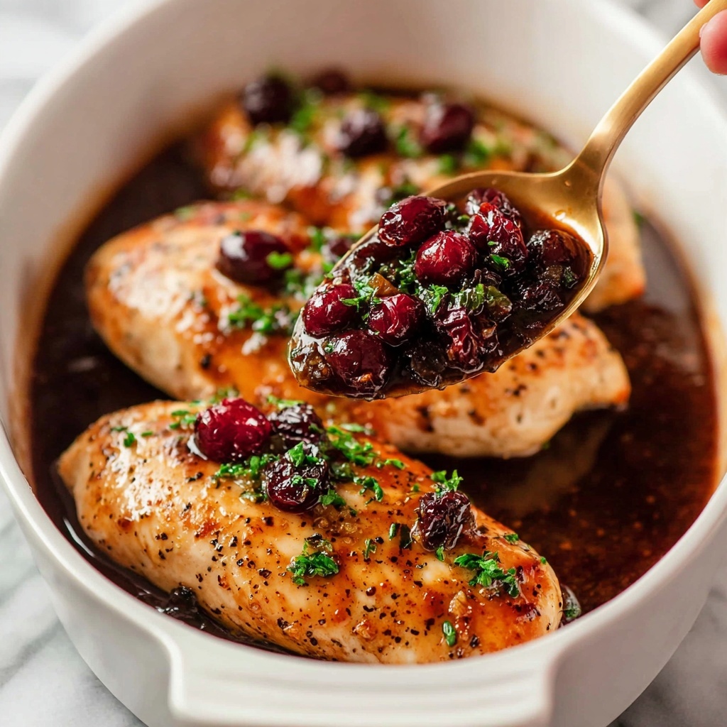 Cranberry Chicken Bake Recipe - Recipe Image