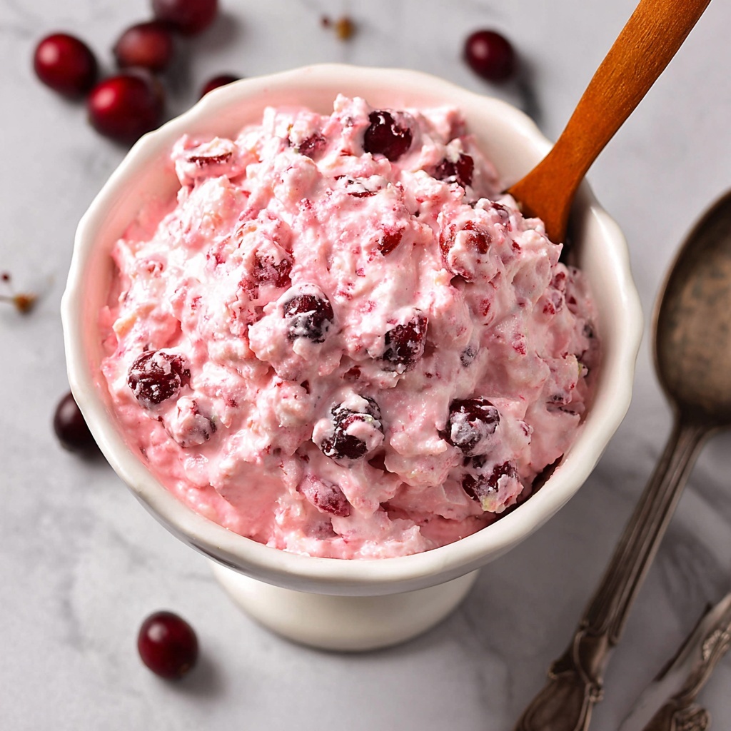 Cranberry Fluff Recipe - Recipe Image