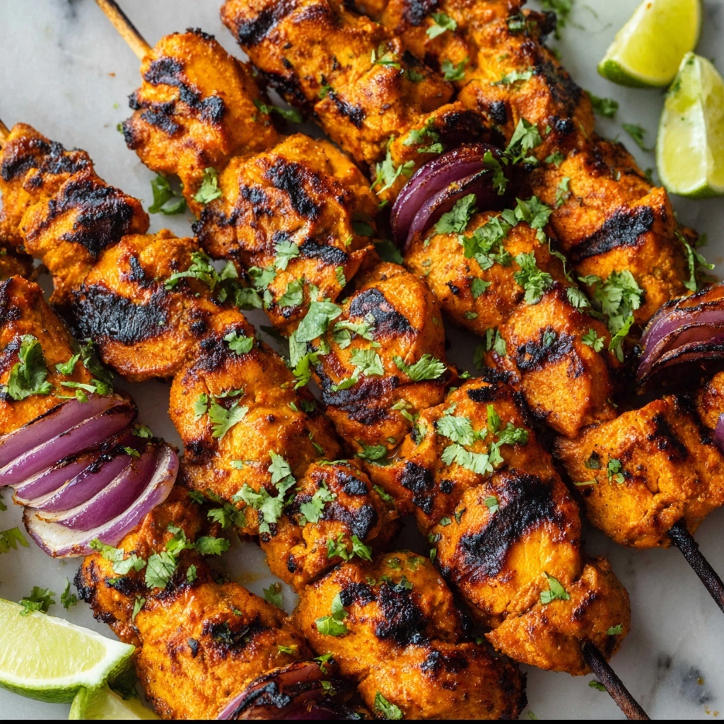 Chicken Tikka Kebab Recipe - Recipe Image