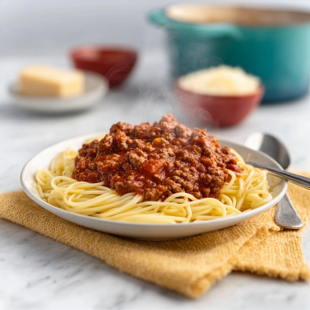 Spaghetti Meat Sauce Recipe - Recipe Image