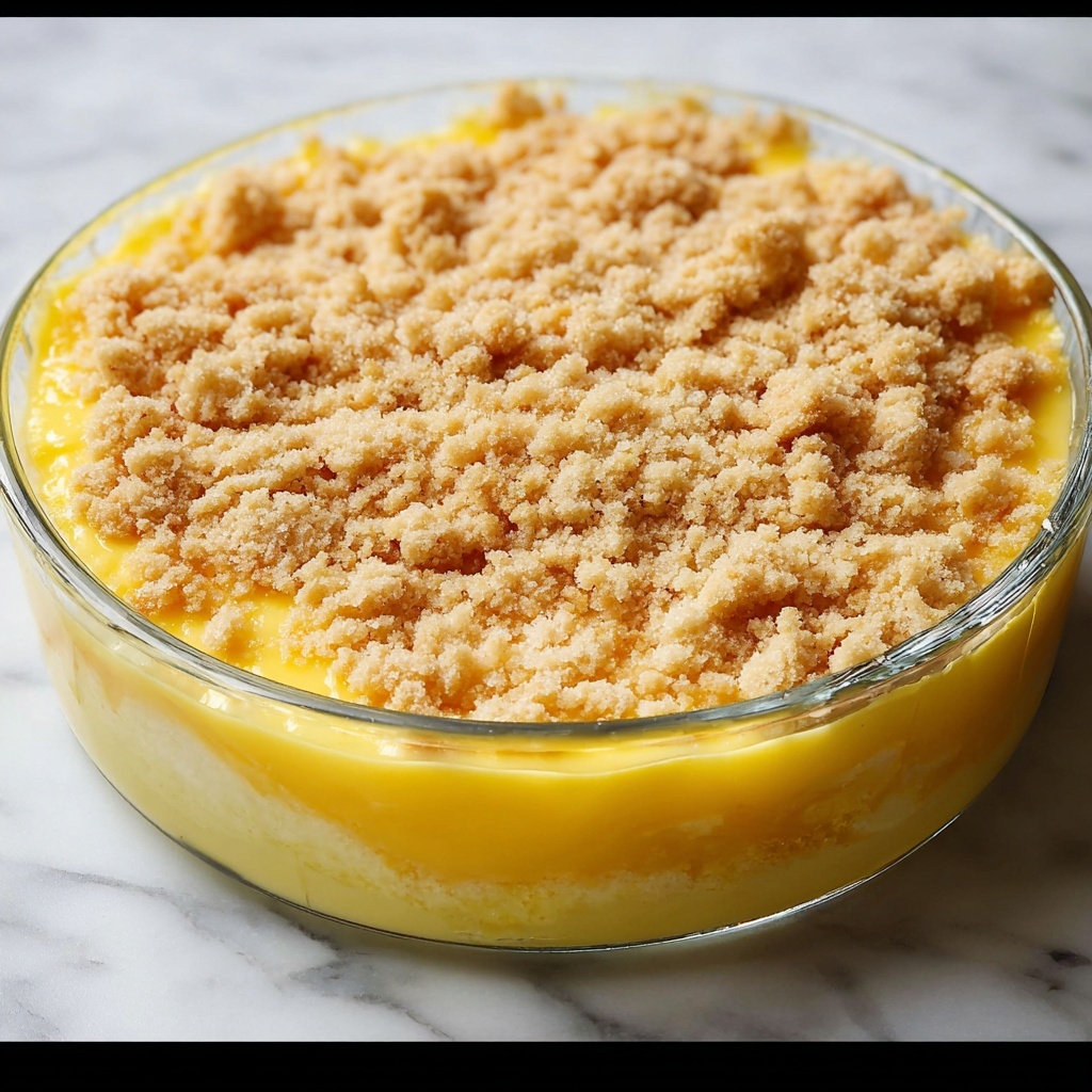 Lemon Cream Cheese Dump Cake Recipe - Recipe Image