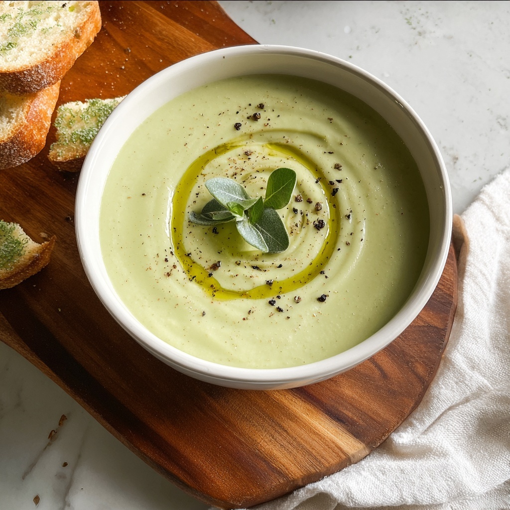 Creamy Roasted Brussels Sprouts Soup Recipe - Recipe Image
