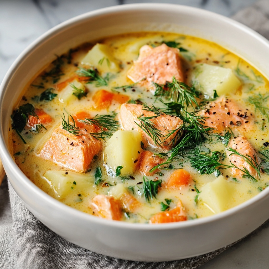 Finnish Salmon Soup Recipe - Recipe Image