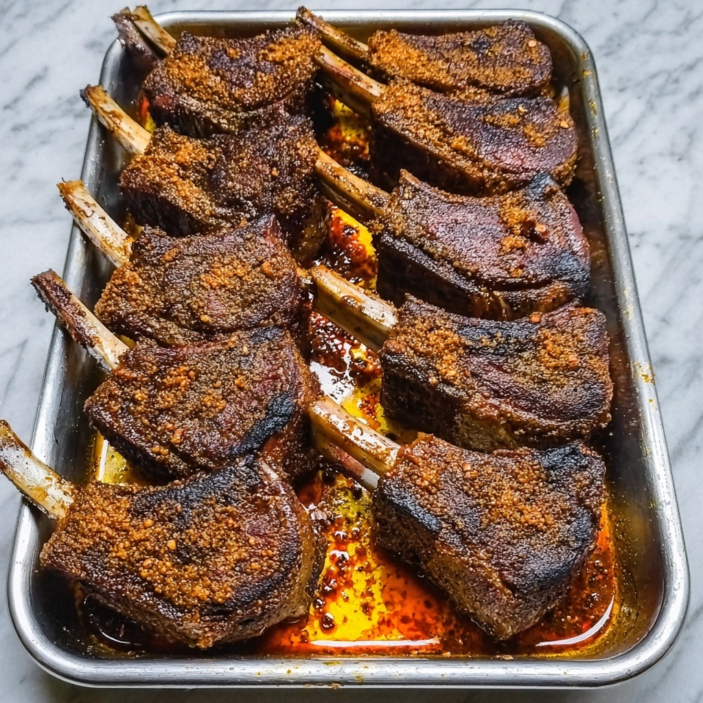 Garlic Parmesan Fried Lamb Chops Recipe - Recipe Image