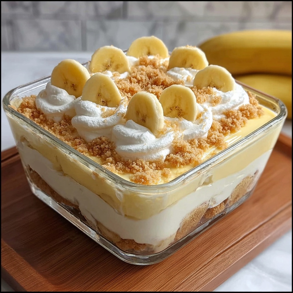 Banana Pudding Lush Recipe - Recipe Image