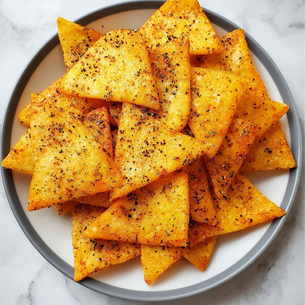 Homemade Pita Chips Recipe - Recipe Image