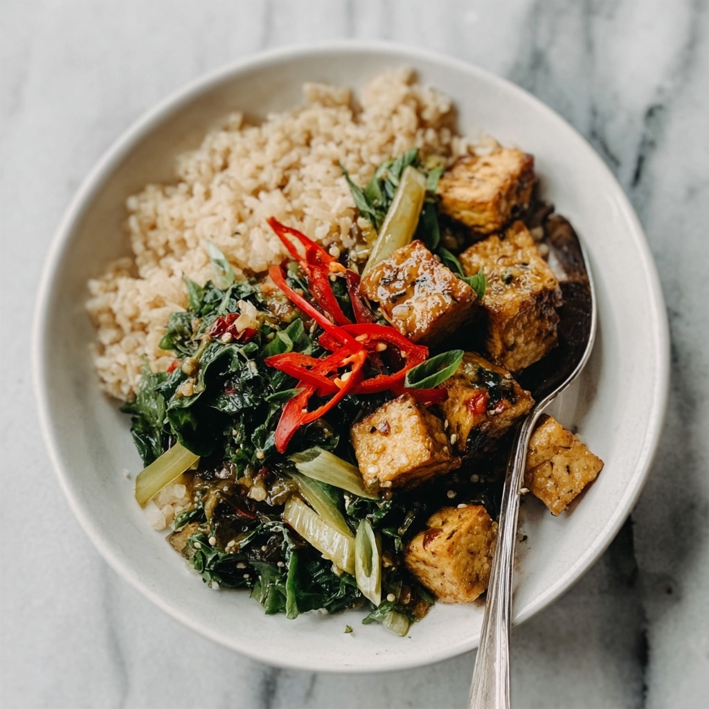 Thai Basil Tofu Recipe - Recipe Image