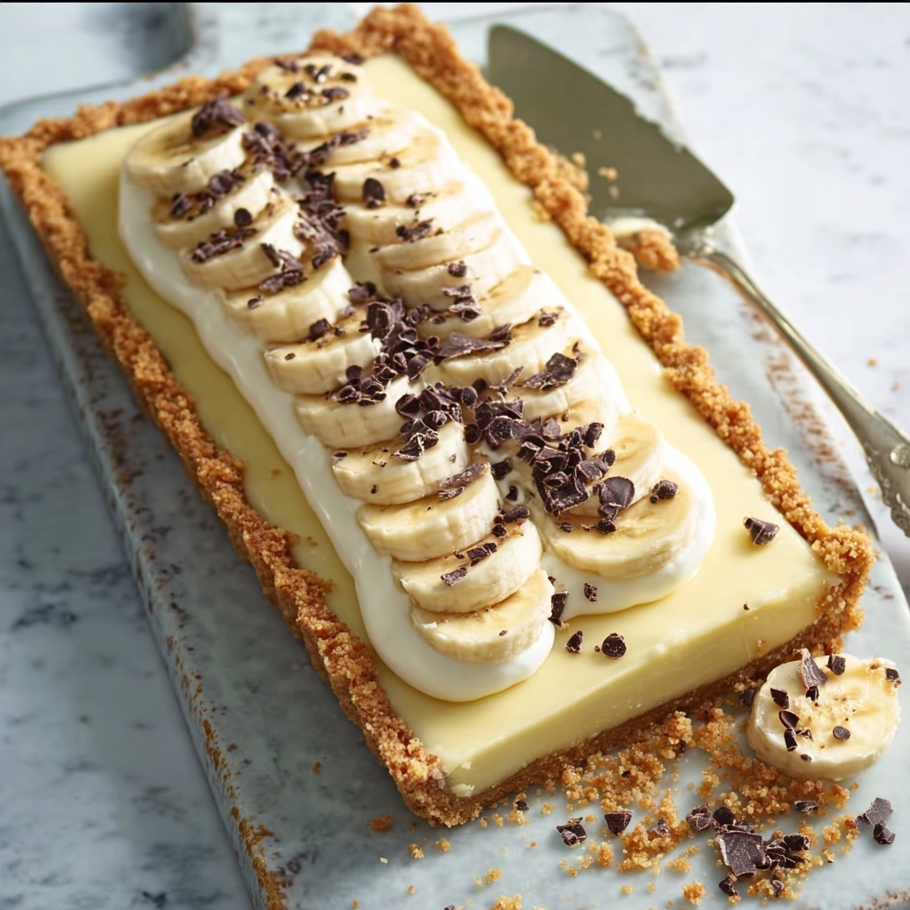 Banana Mousse Tart Recipe - Recipe Image