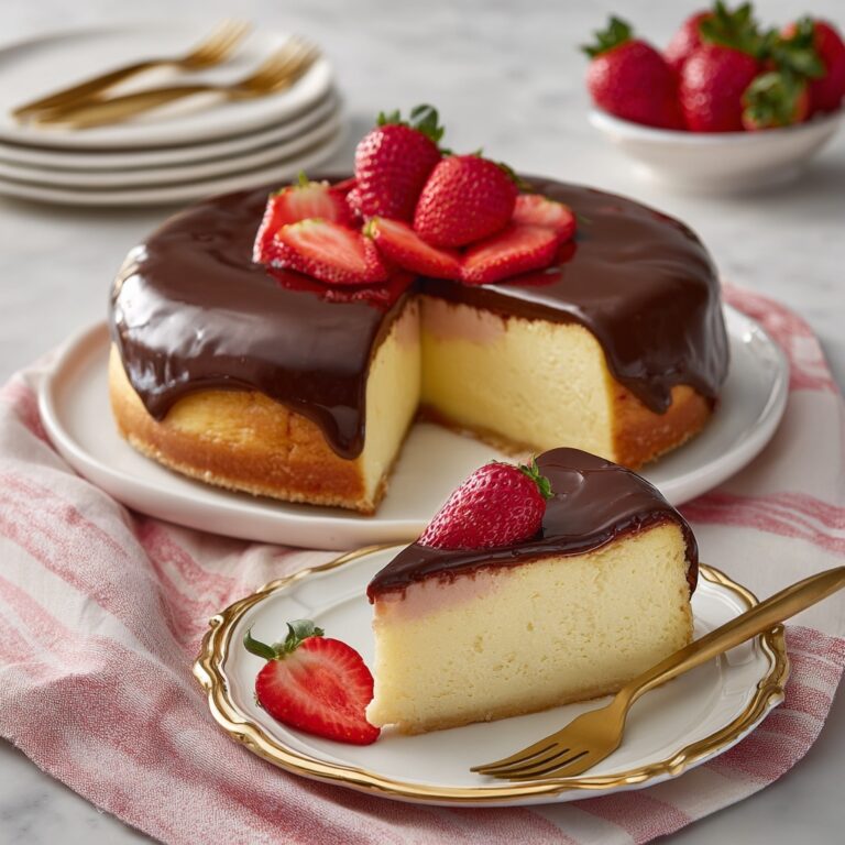 Chocolate Strawberry Cheesecake Recipe