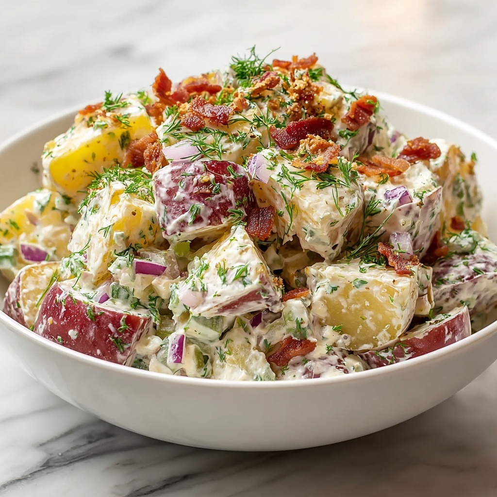 Steakhouse Loaded Potato Salad Recipe - Recipe Image
