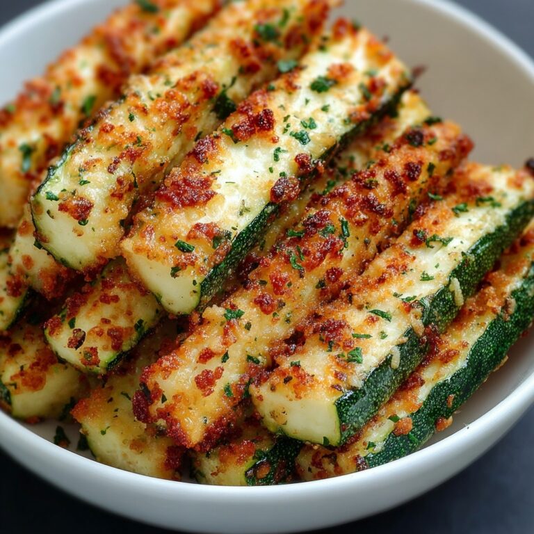 Healthy Air Fryer Zucchini Fries Recipe