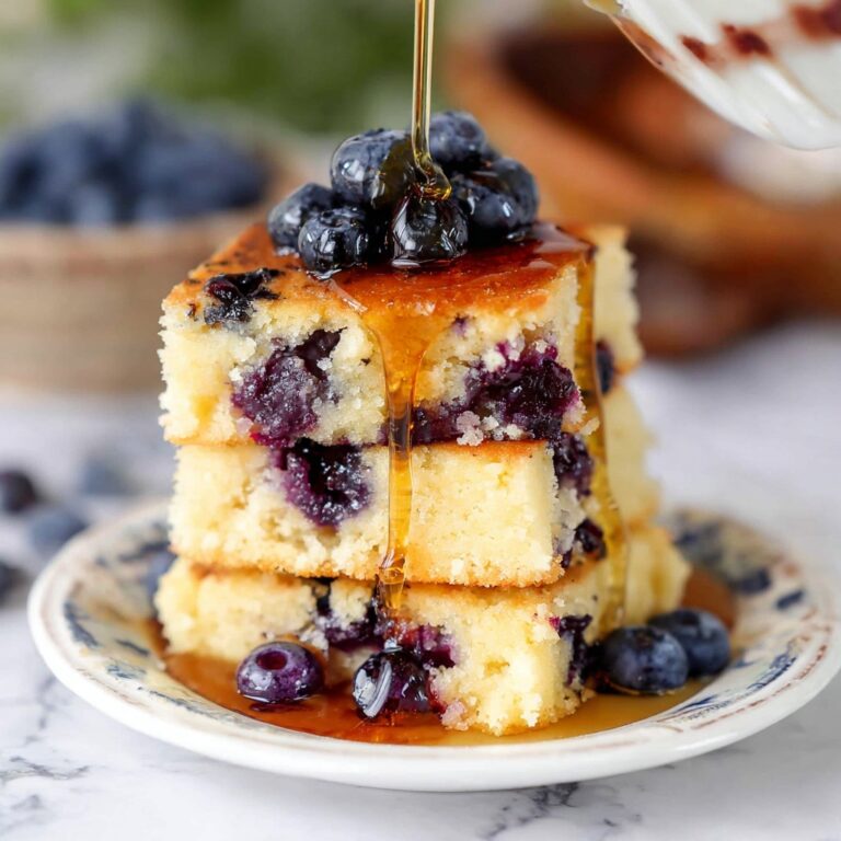 Baked Blueberry Pancakes Recipe