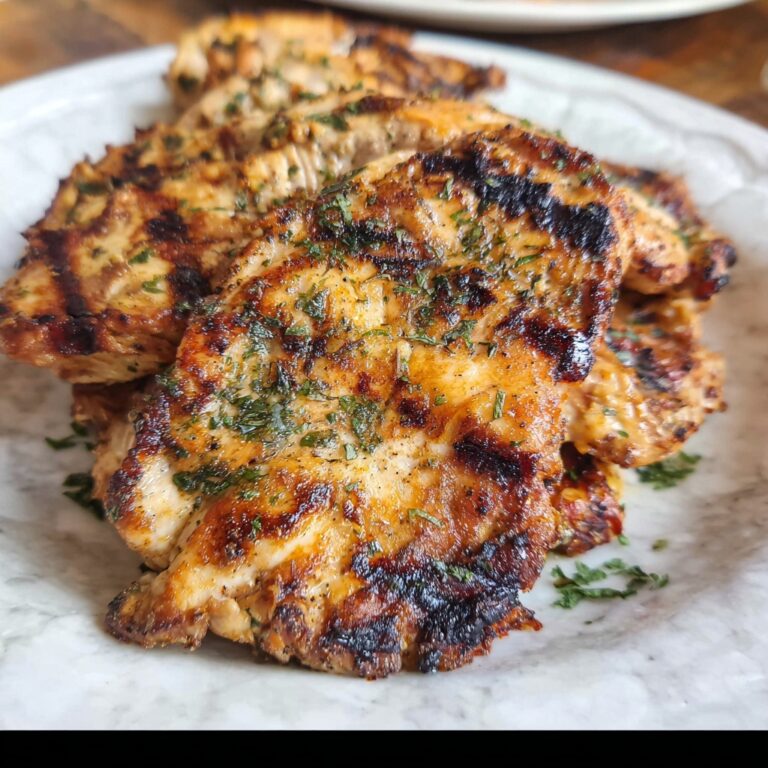 Sweet and Spicy Italian BBQ Grilled Chicken Recipe